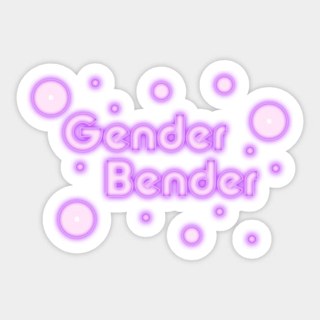 Gender Bender Sticker by Natalie Bollinger